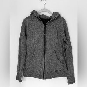 Lululemon scuba hoodie gray size 4